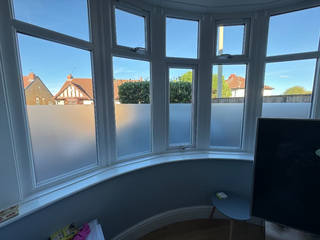 Glass partition vinyl film South Yorkshire