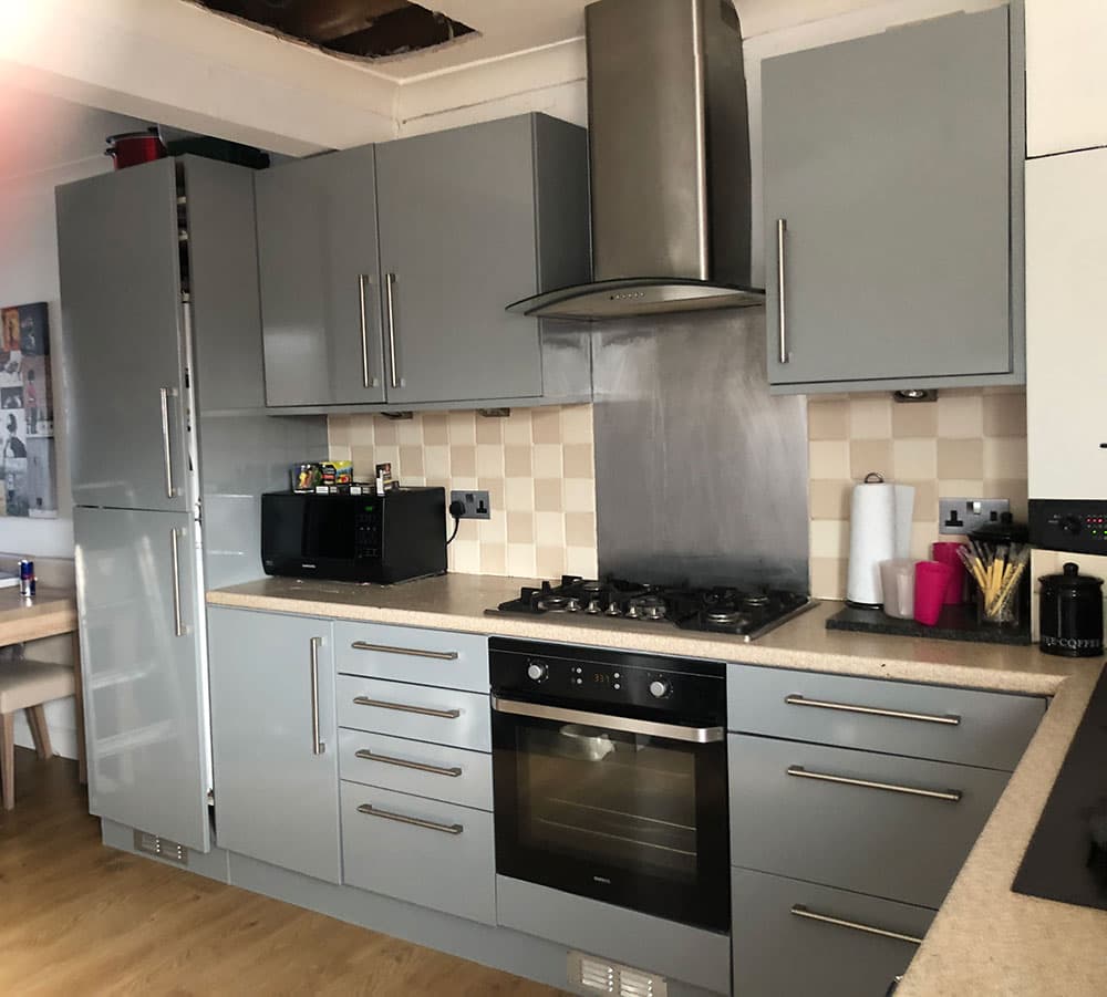 Wrapped kitchen South Yorkshire — after