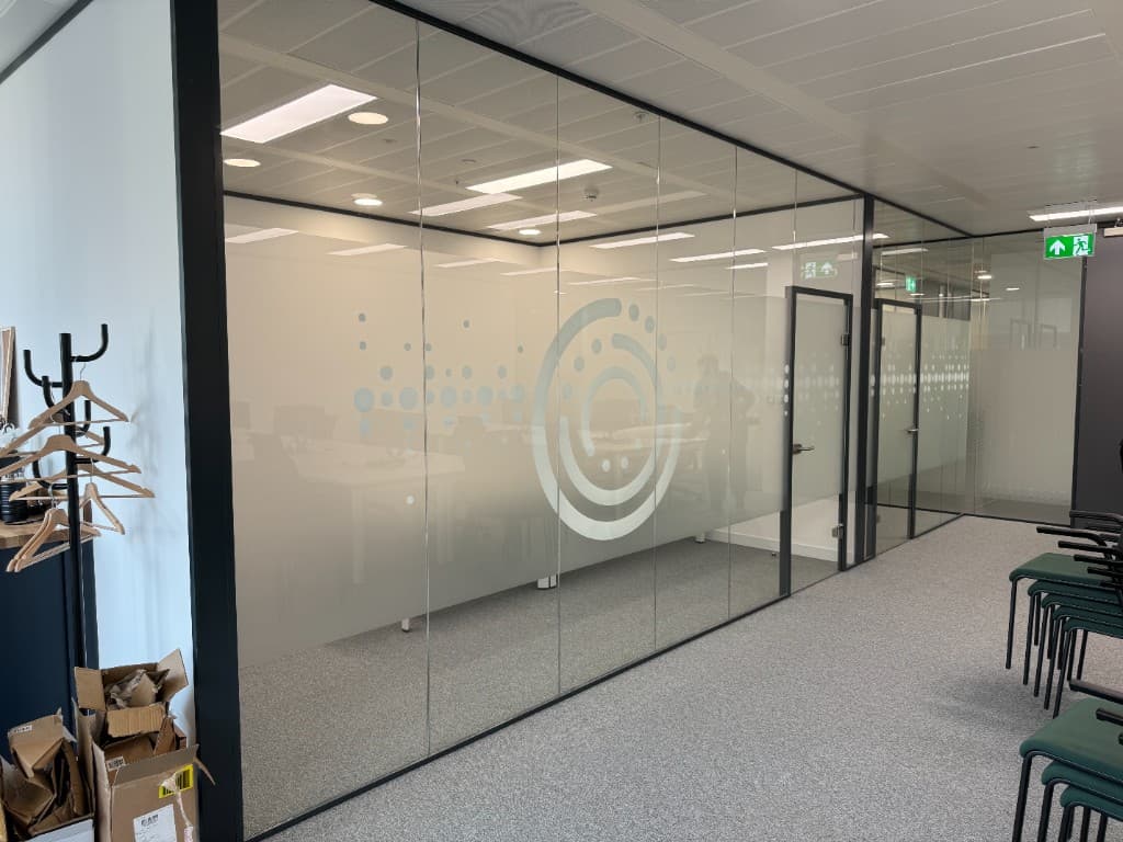 Privacy window film — reflective exterior