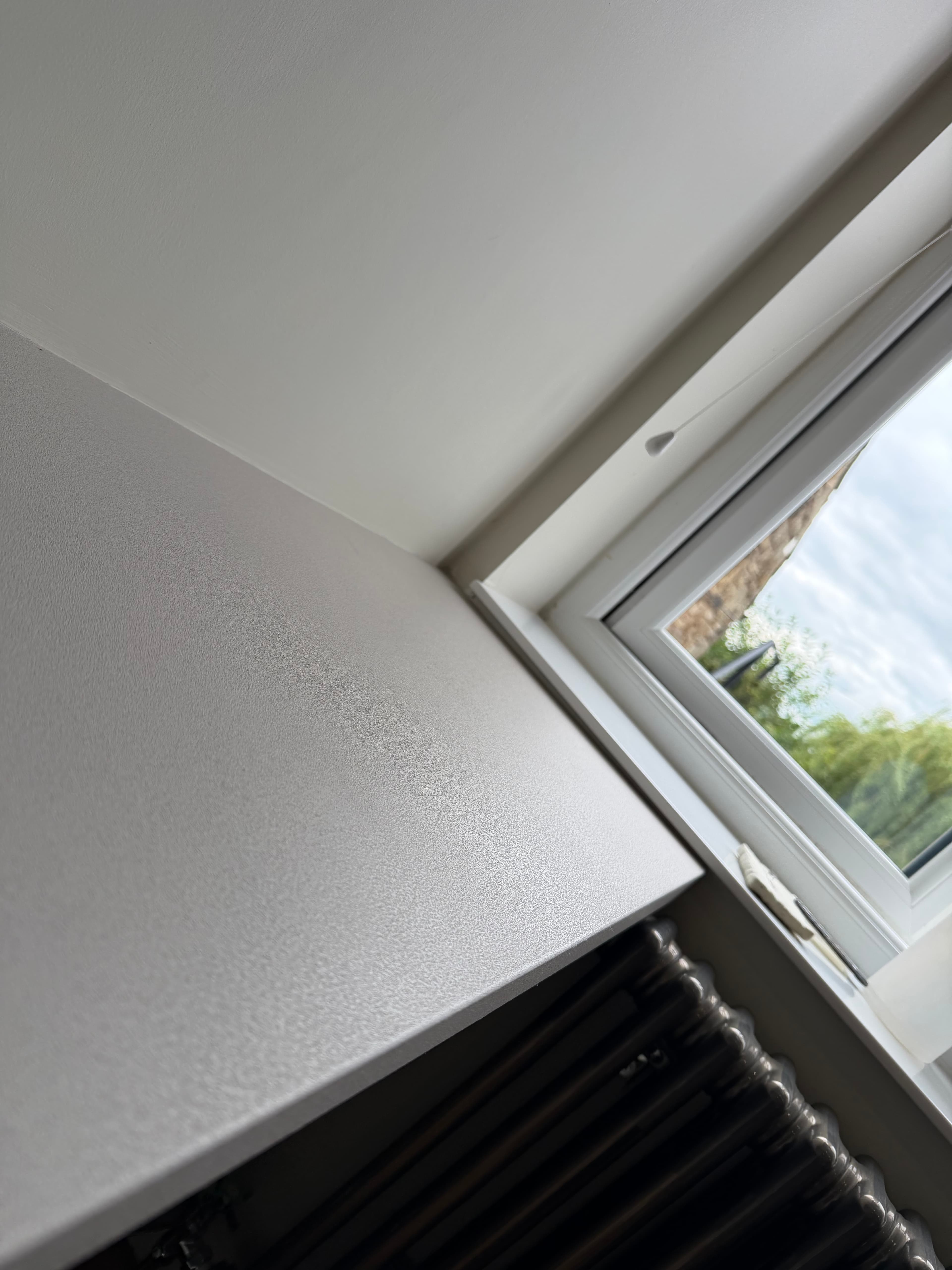 Built-in wardrobe Chesterfield — fitted wardrobe with bedside drawers after